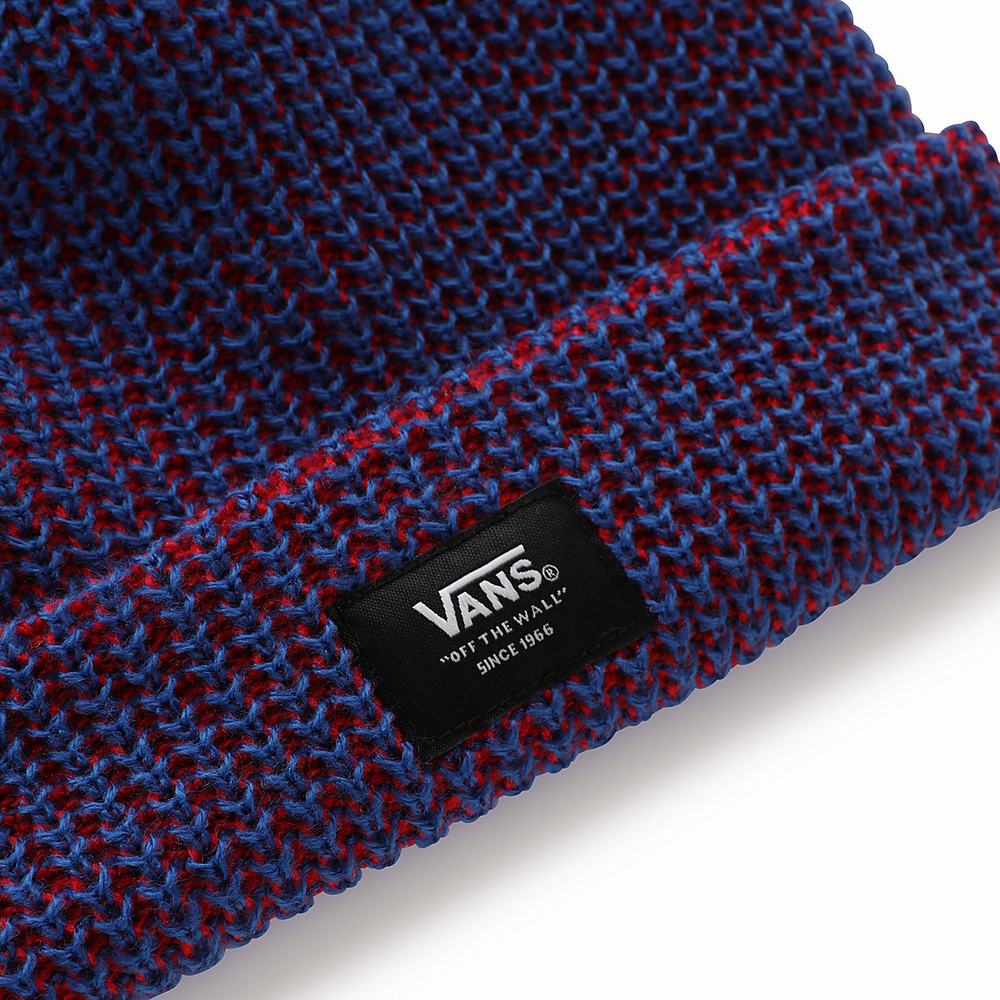 Kids' Vans Biggs Waffle Beanie Blue | USA72014