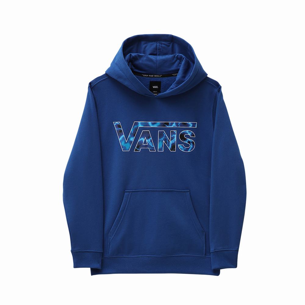 Kids' Vans Classic (8-14 years) Hoodie Blue | USA50791