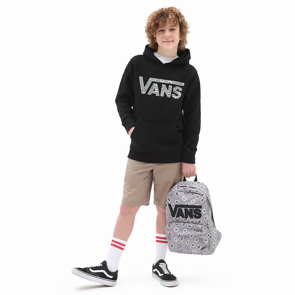 Kids' Vans Classic (8-14 years) Hoodie Black | USA58203