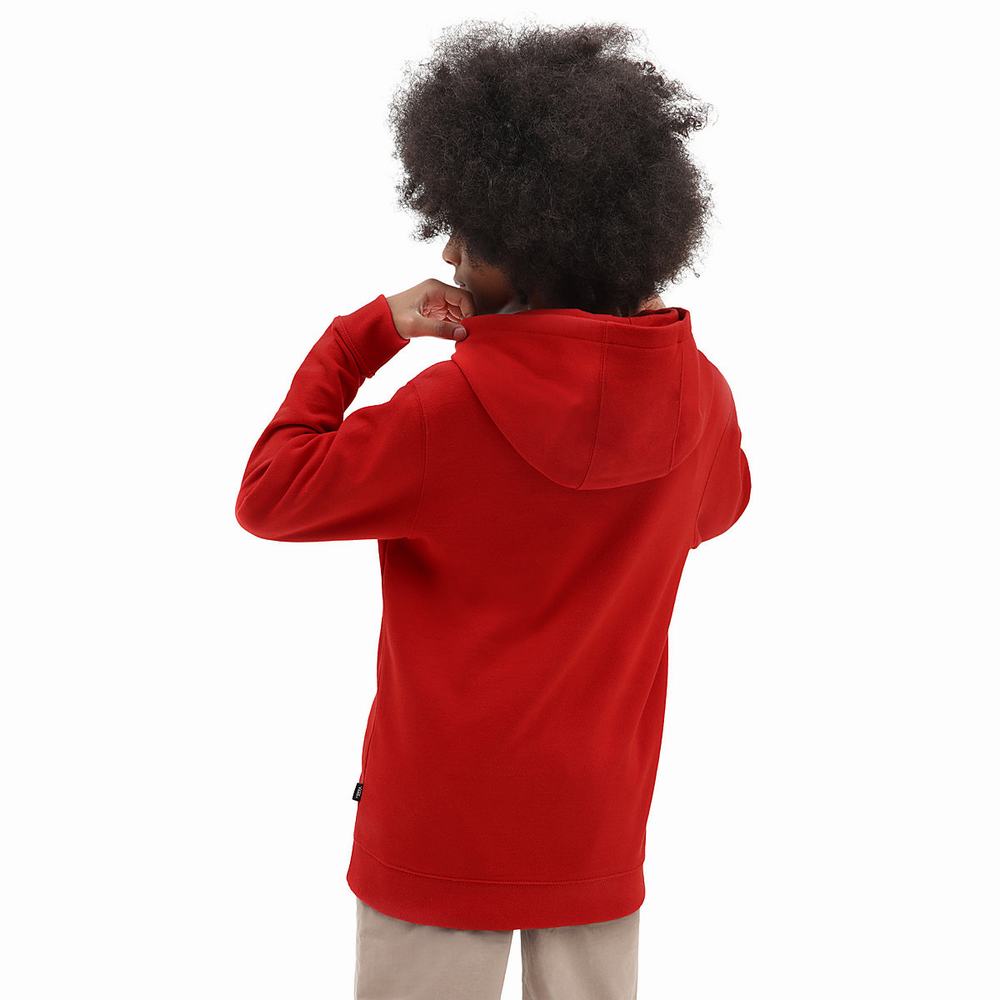 Kids' Vans Classic (8-14 years) Hoodie Red | USA64315