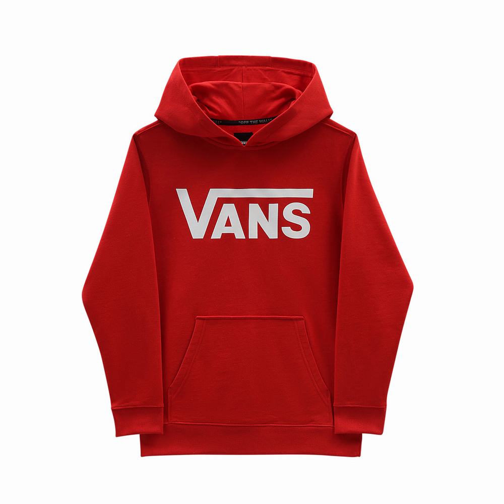 Kids' Vans Classic (8-14 years) Hoodie Red | USA64315