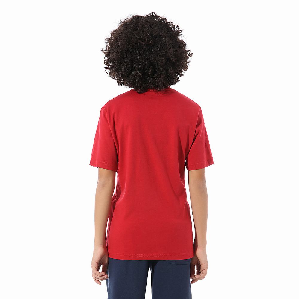 Kids' Vans Classic (8-14 years) T Shirts Red | USA01952