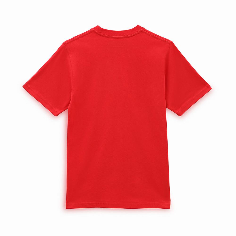 Kids' Vans Classic (8-14 years) T Shirts Red | USA61703