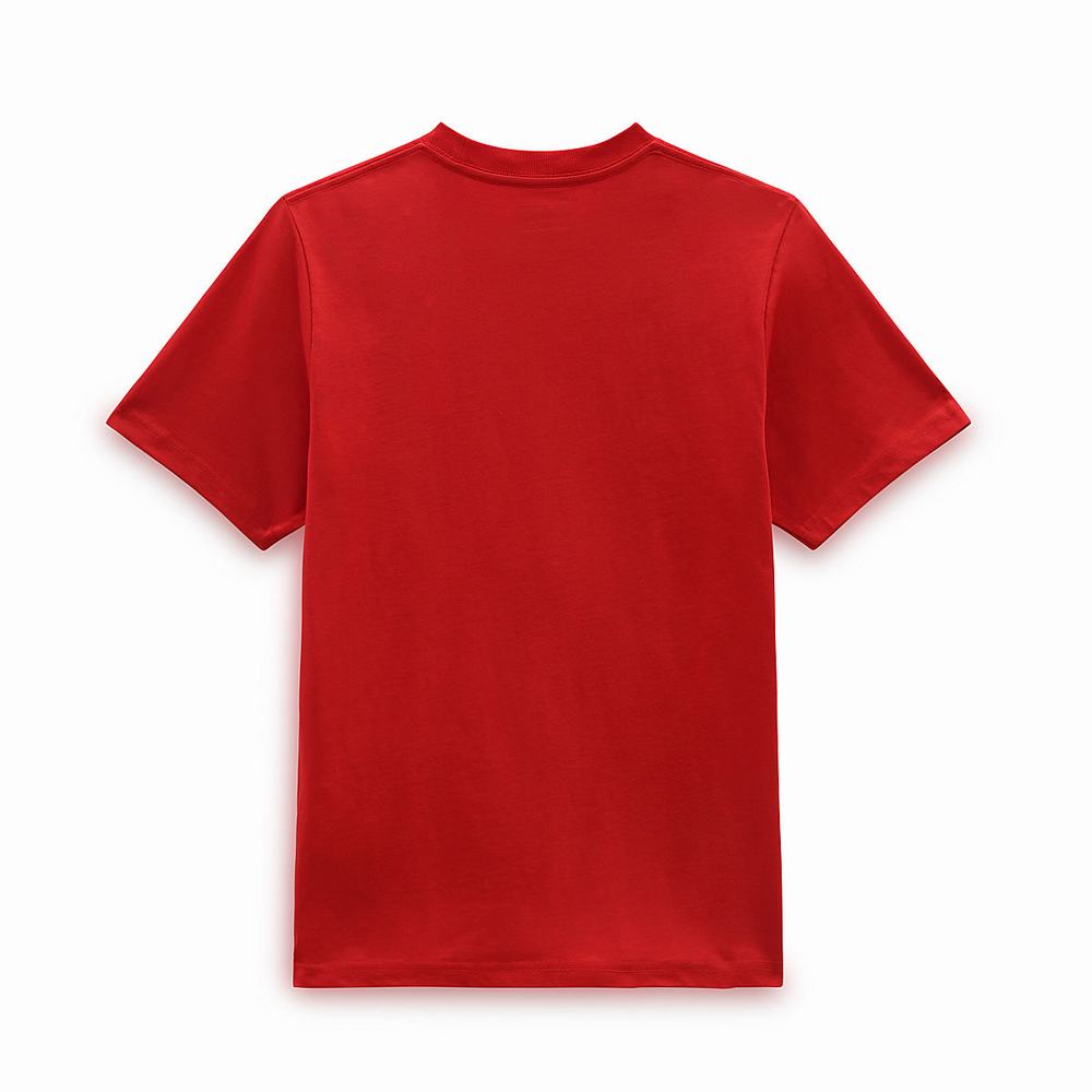 Kids' Vans Classic (8-14 years) T Shirts Red | USA97430