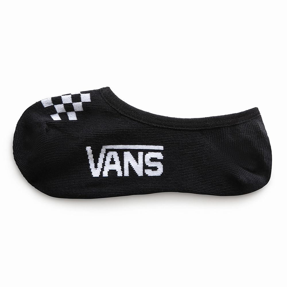 Kids' Vans Classic Canoodle US 1-6 (3 pairs) Socks Black / White | USA72948