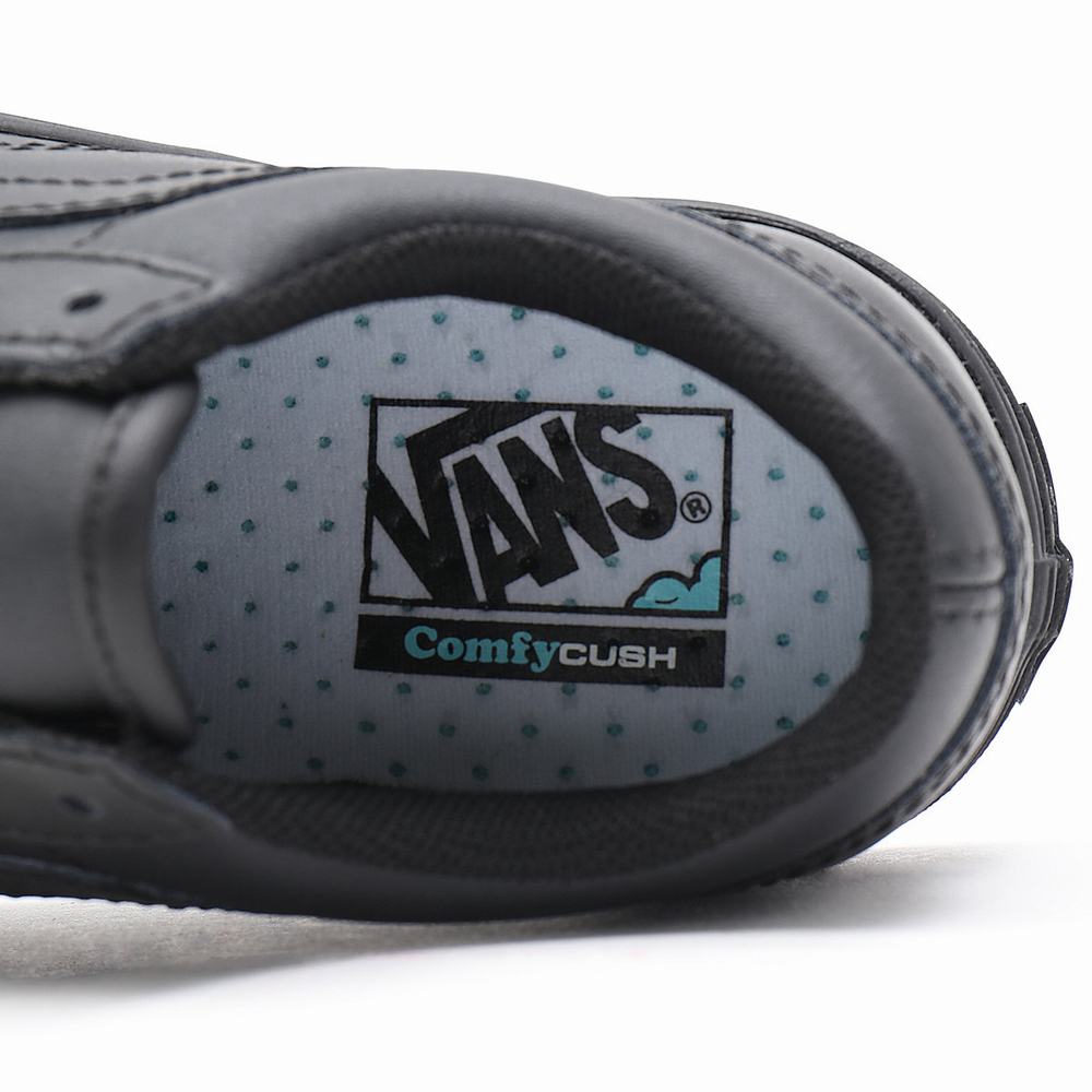 Kids' Vans Classic Tumble ComfyCush Old Skool (4-8 years) Sneakers Black | USA67183