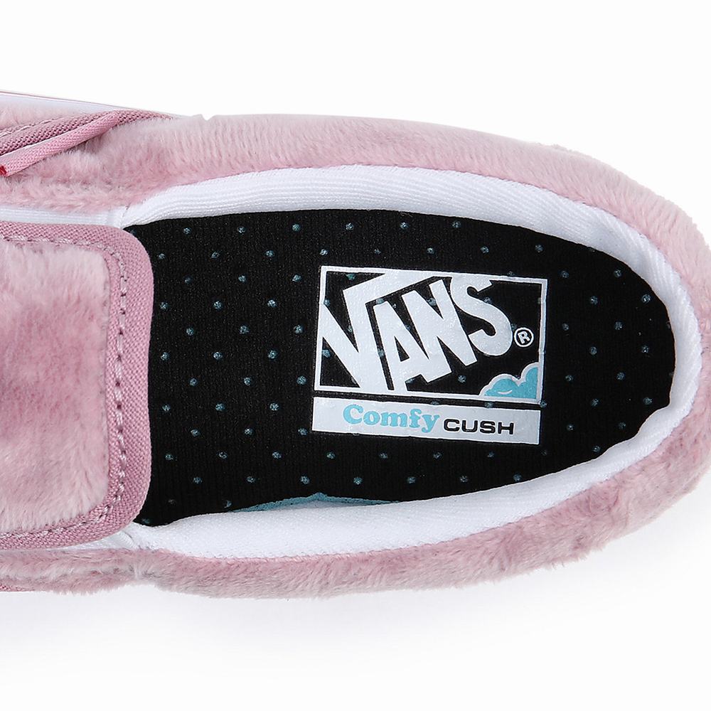 Kids' Vans ComfyCush (4-8 years) Slip On Shoes Pink | USA06481