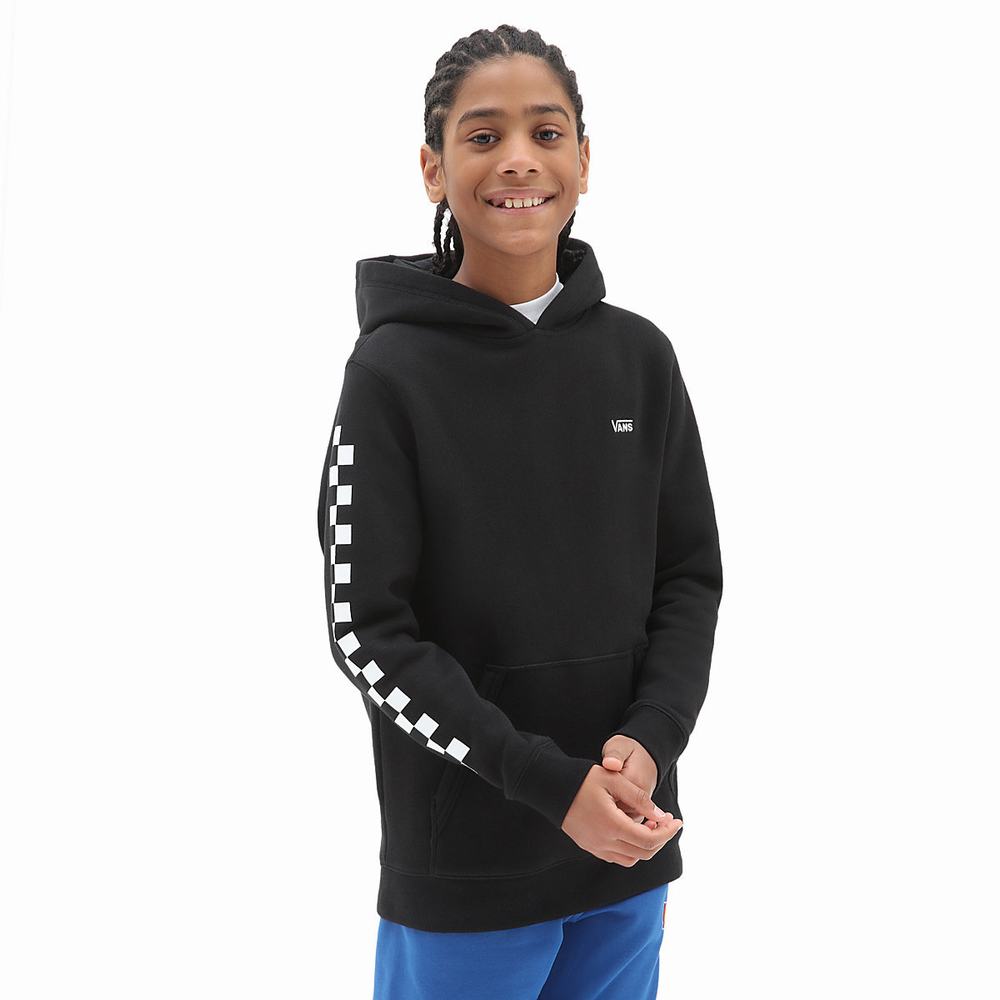 Kids\' Vans ComfyCush (8-14 years) Hoodie Black | USA10362