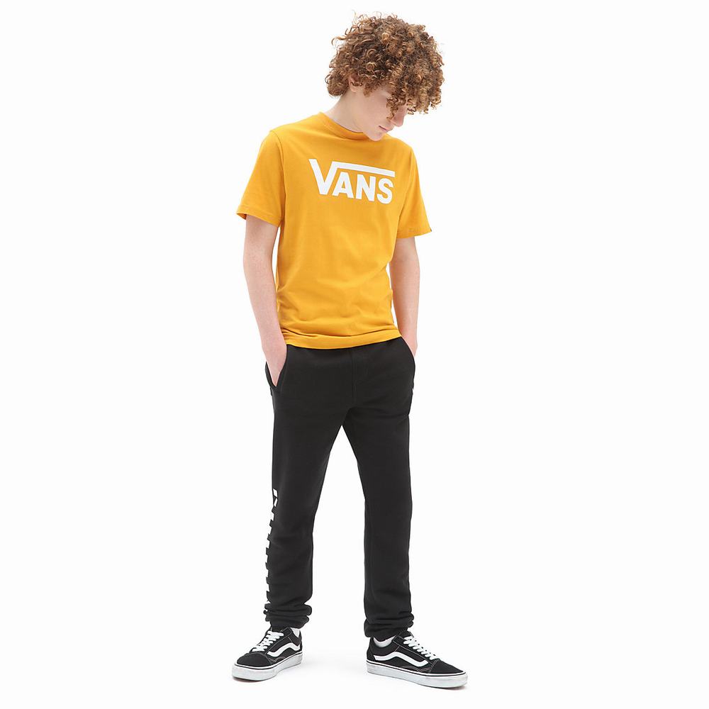 Kids' Vans ComfyCush Fleece (8-14 years) Sweatpants Black | USA02419