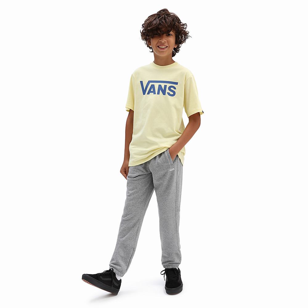 Kids' Vans Core Basic Fleece (8-14 years) Pants Grey | USA38456