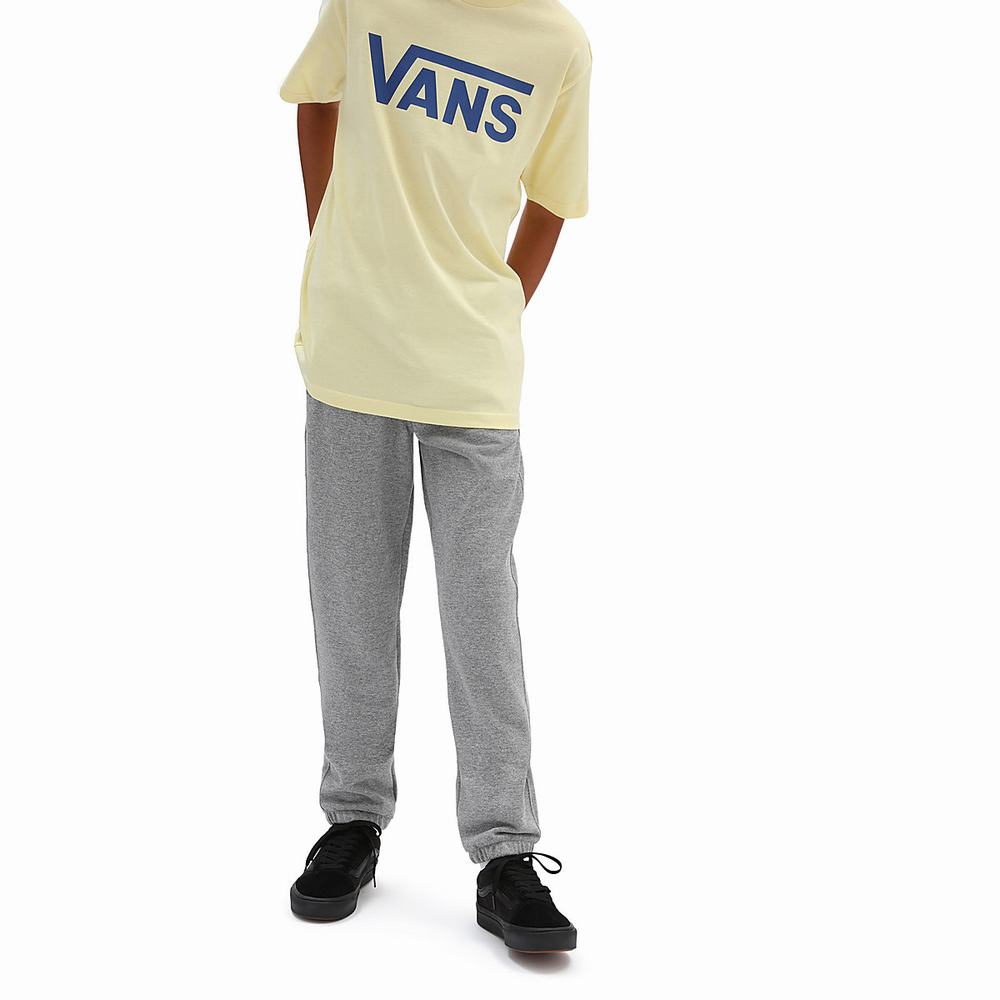 Kids\' Vans Core Basic Fleece (8-14 years) Pants Grey | USA38456