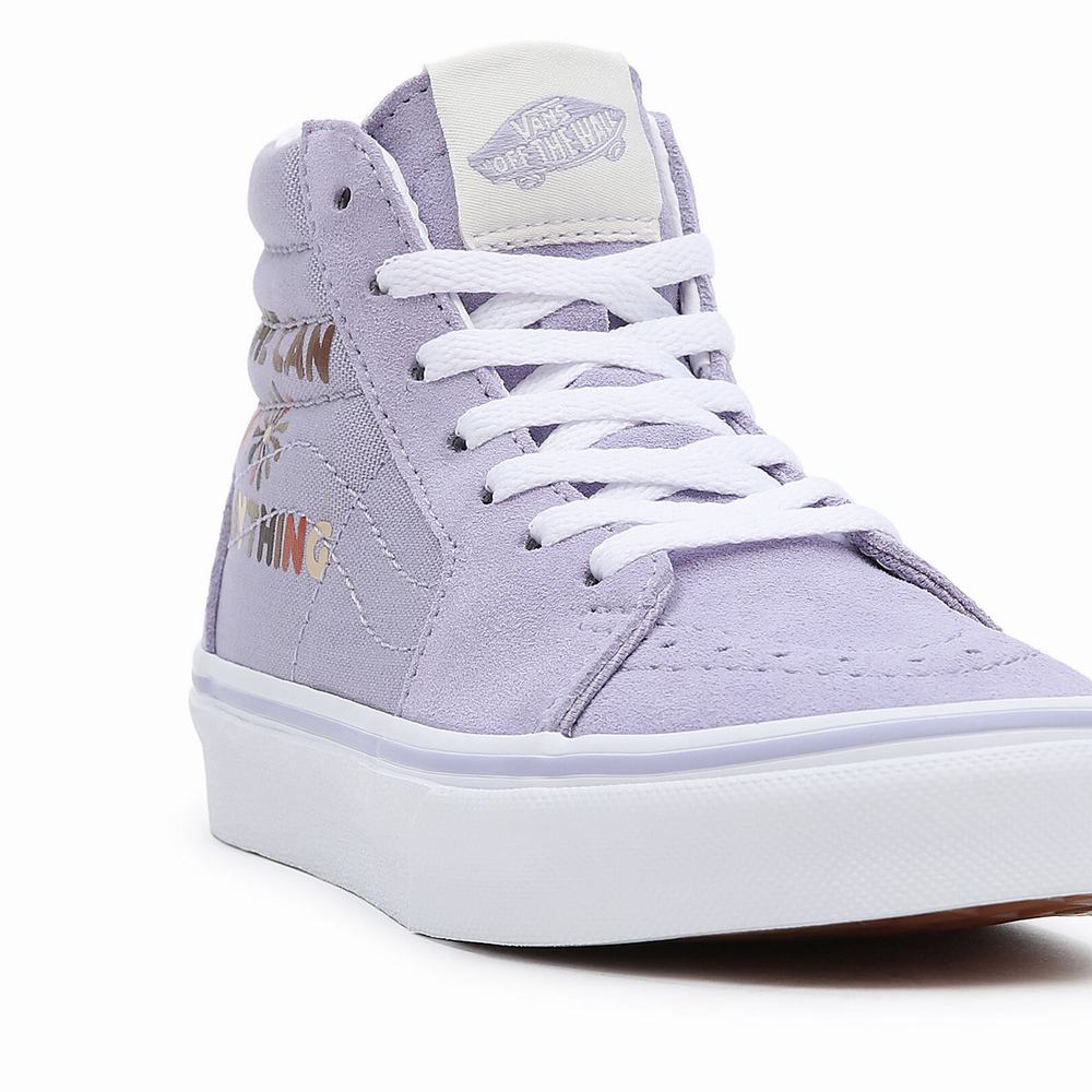 Kids' Vans Divine Energy SK8-Hi (4-8 years) Sneakers Purple | USA95602