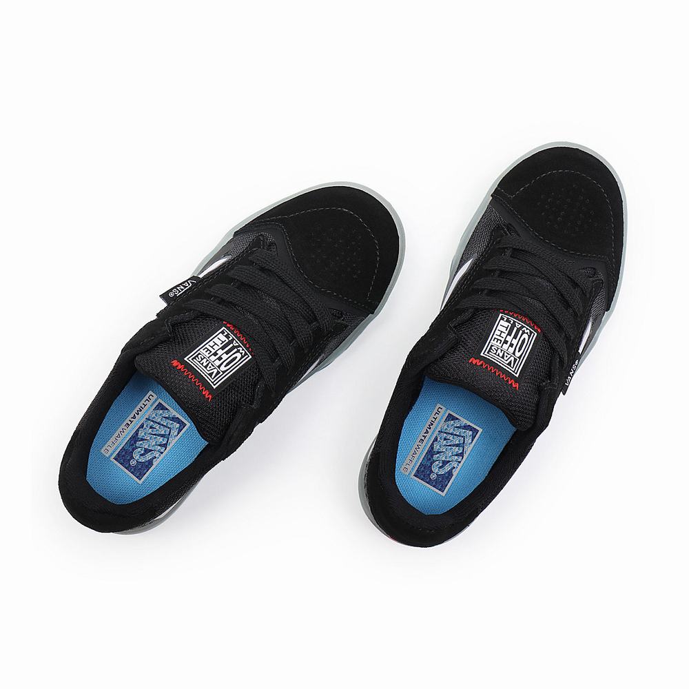 Kids' Vans EVDNT UltimateWaffle (4-8 years) Sneakers Black | USA68130