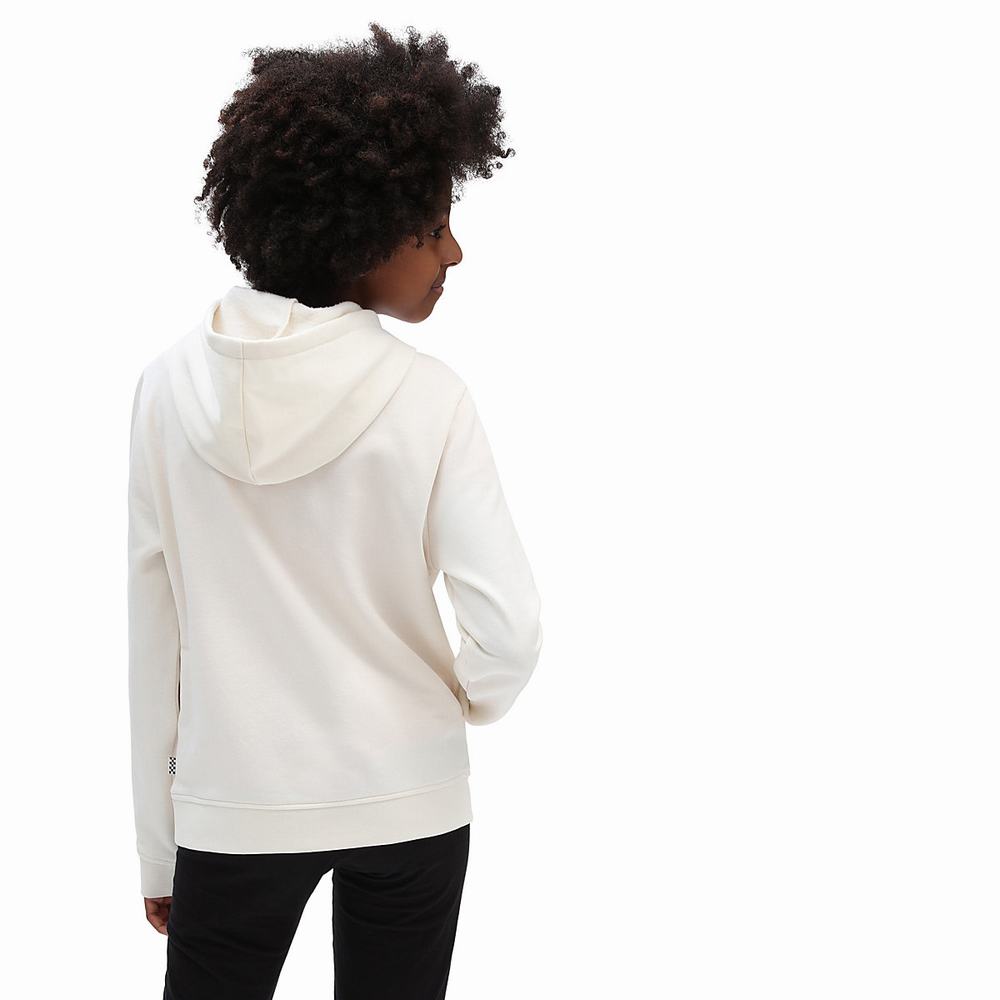 Kids' Vans Eco Positivity (8-14 years) Hoodie White | USA45132