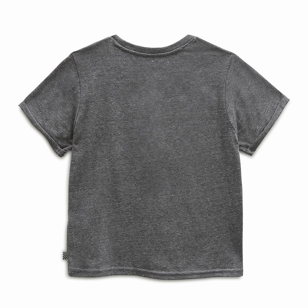 Kids' Vans Flower Picker (8-14 years) T Shirts Grey | USA12957