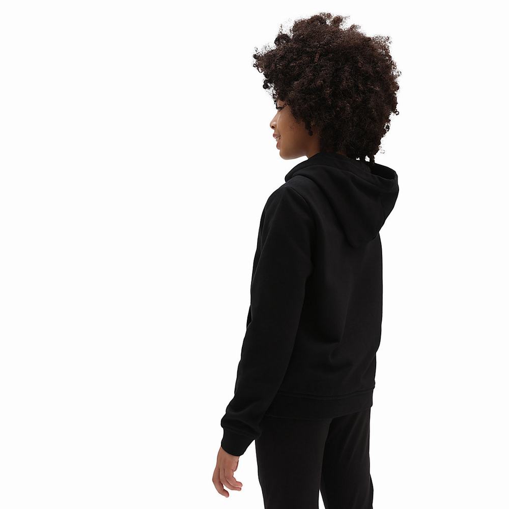 Kids' Vans Flying V (8-14 years) Hoodie Black | USA52473