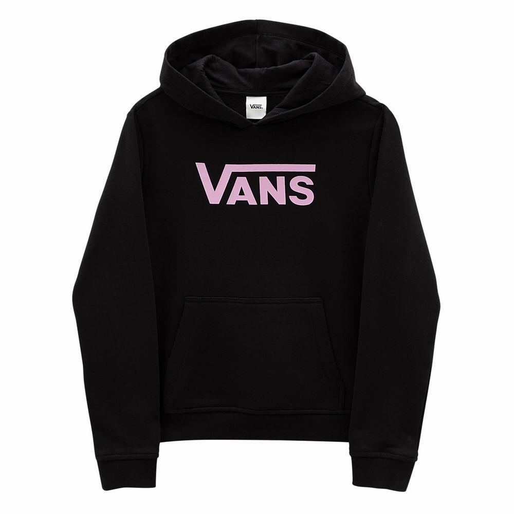 Kids' Vans Flying V (8-14 years) Hoodie Black | USA52473