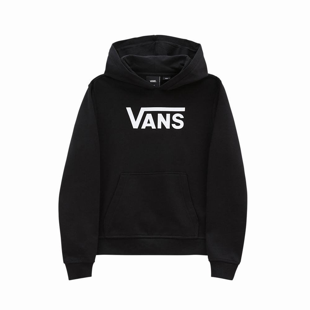 Kids' Vans Flying V (8-14 years) Hoodie Black | USA81026