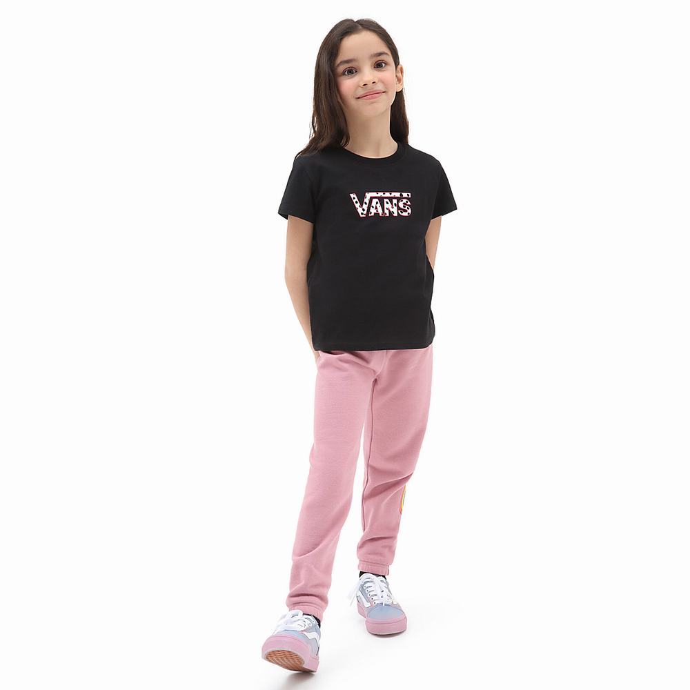 Kids' Vans Happy Bow (8-14 years) Sweatpants Pink | USA87604