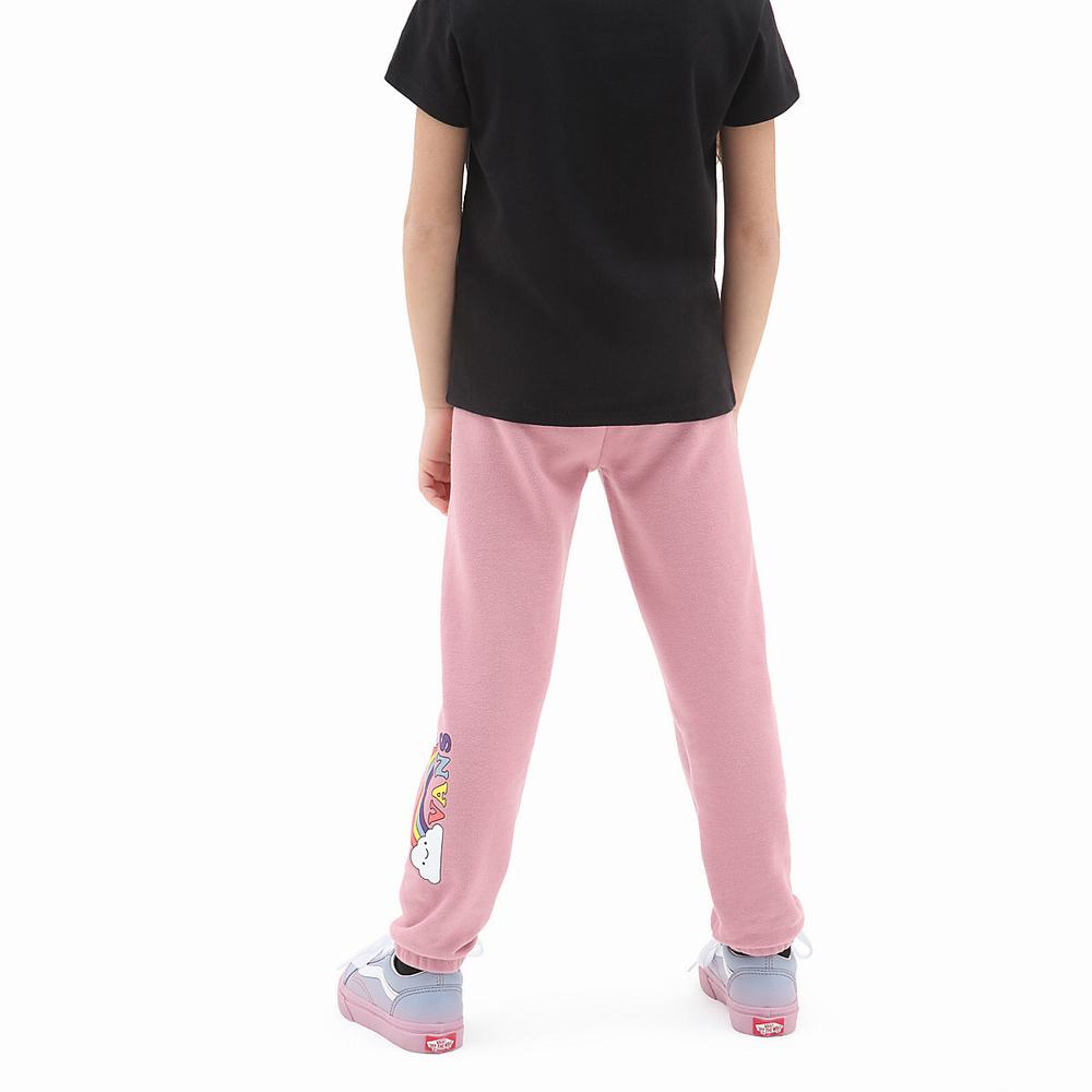 Kids' Vans Happy Bow (8-14 years) Sweatpants Pink | USA87604