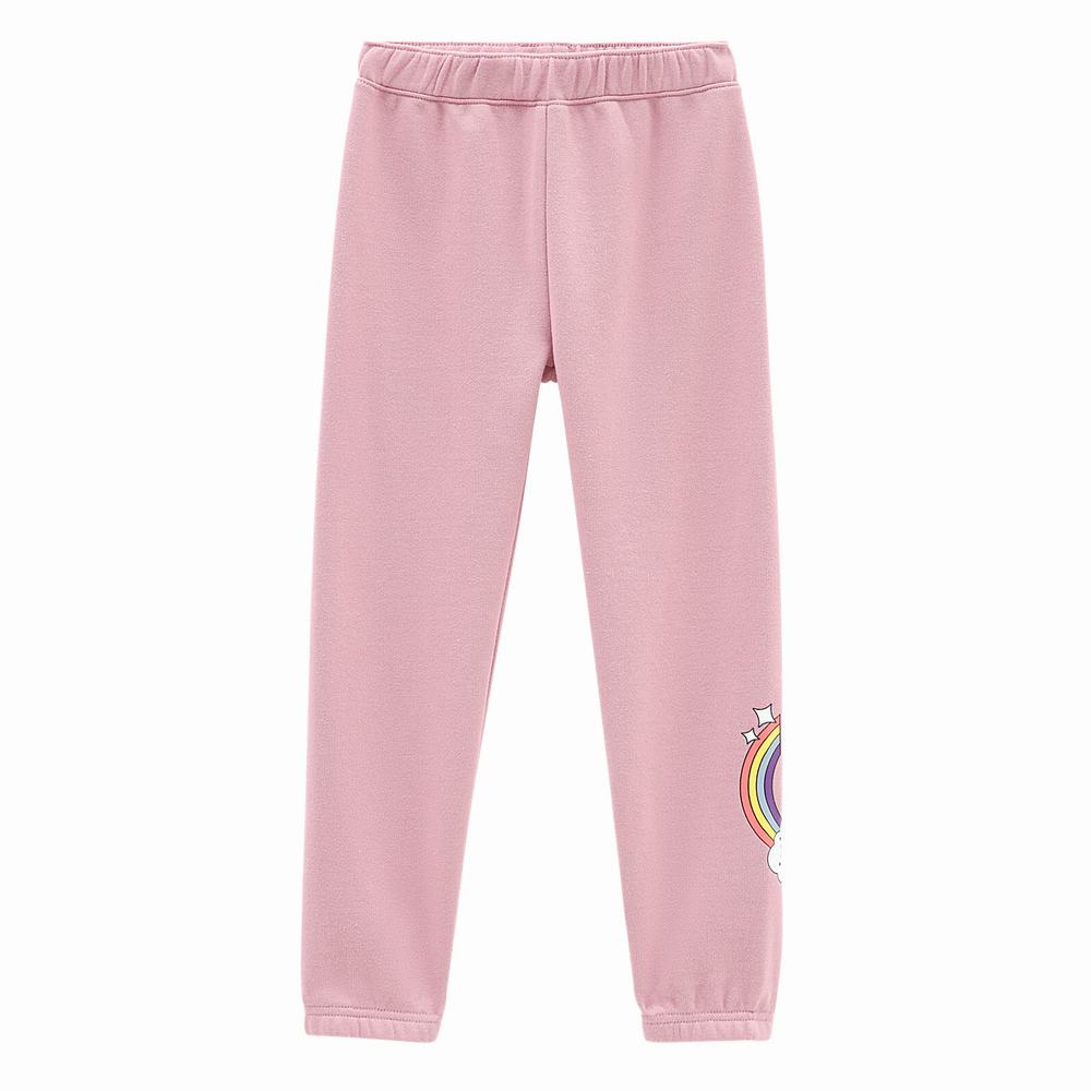 Kids' Vans Happy Bow (8-14 years) Sweatpants Pink | USA87604