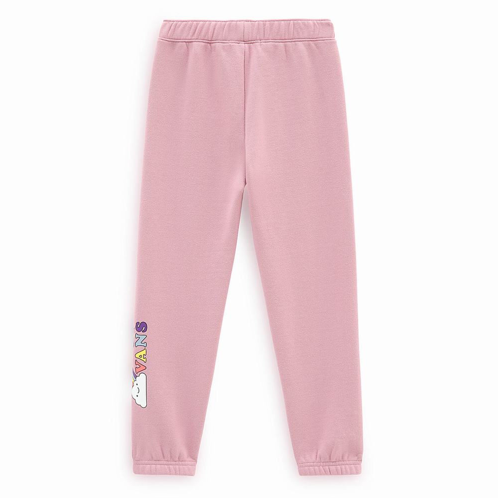 Kids' Vans Happy Bow (8-14 years) Sweatpants Pink | USA87604