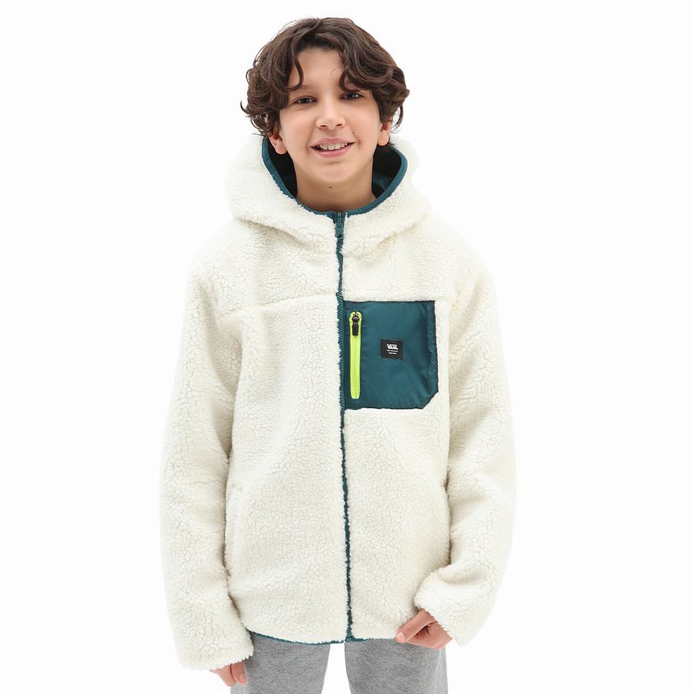 Kids' Vans Harvard Reversible (8-14 years) Jackets Blue | USA90571