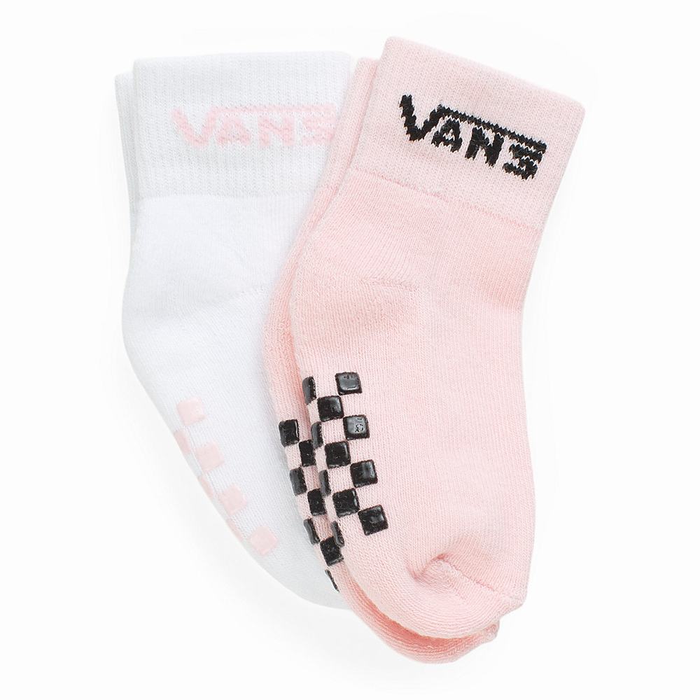 Kids\' Vans Infant Drop V Classic Socks Pink | USA26754