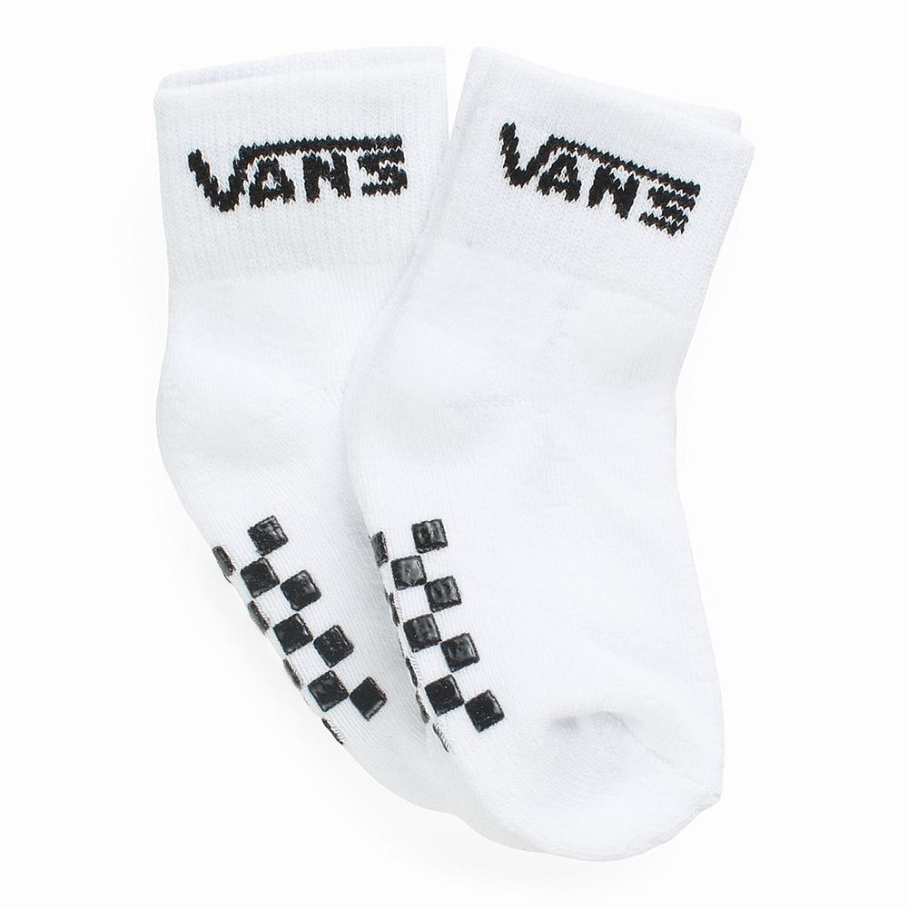 Kids\' Vans Infant Drop V Classic Socks White | USA37461