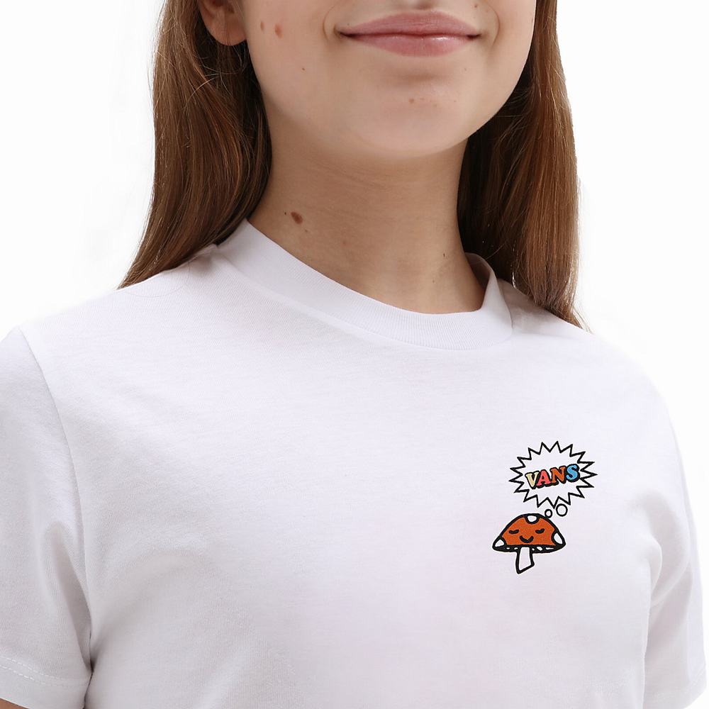 Kids' Vans Lets Grow BFF Tee (8-14 years) T Shirts White | USA18042