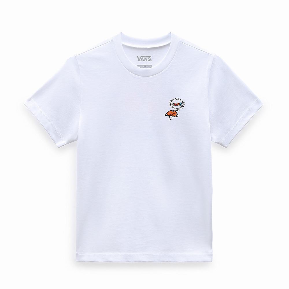 Kids' Vans Lets Grow BFF Tee (8-14 years) T Shirts White | USA18042