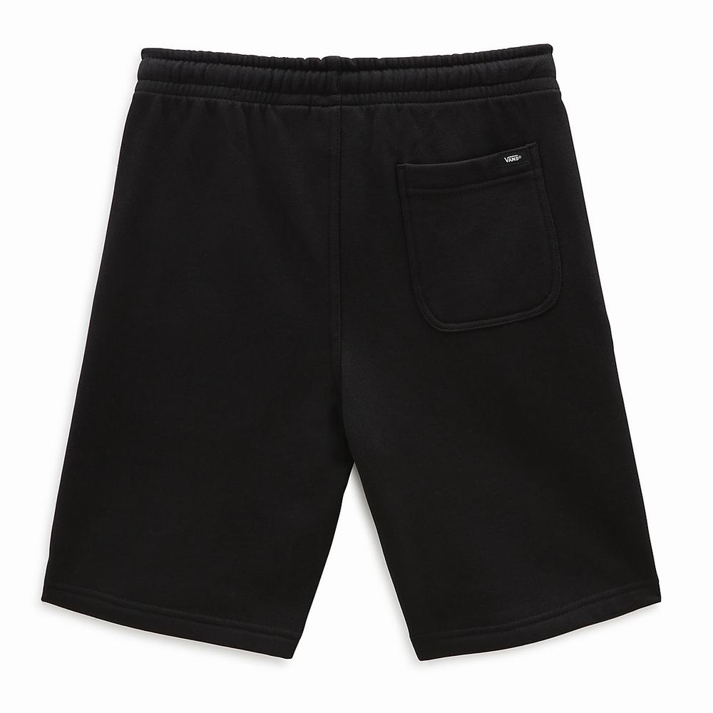 Kids' Vans Logo Repeat Fleece (8-14 years) Shorts Black | USA26540