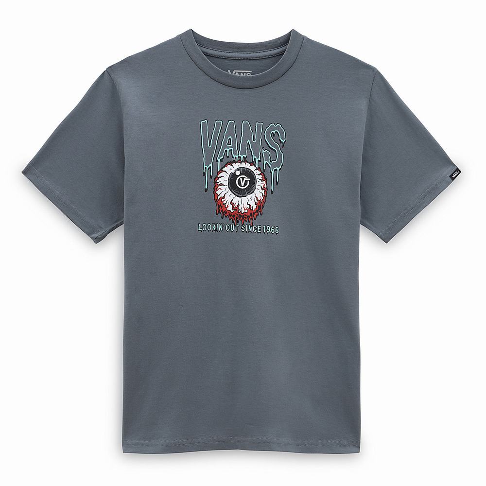 Kids' Vans Look Out (8-14 years) T Shirts Grey | USA12940