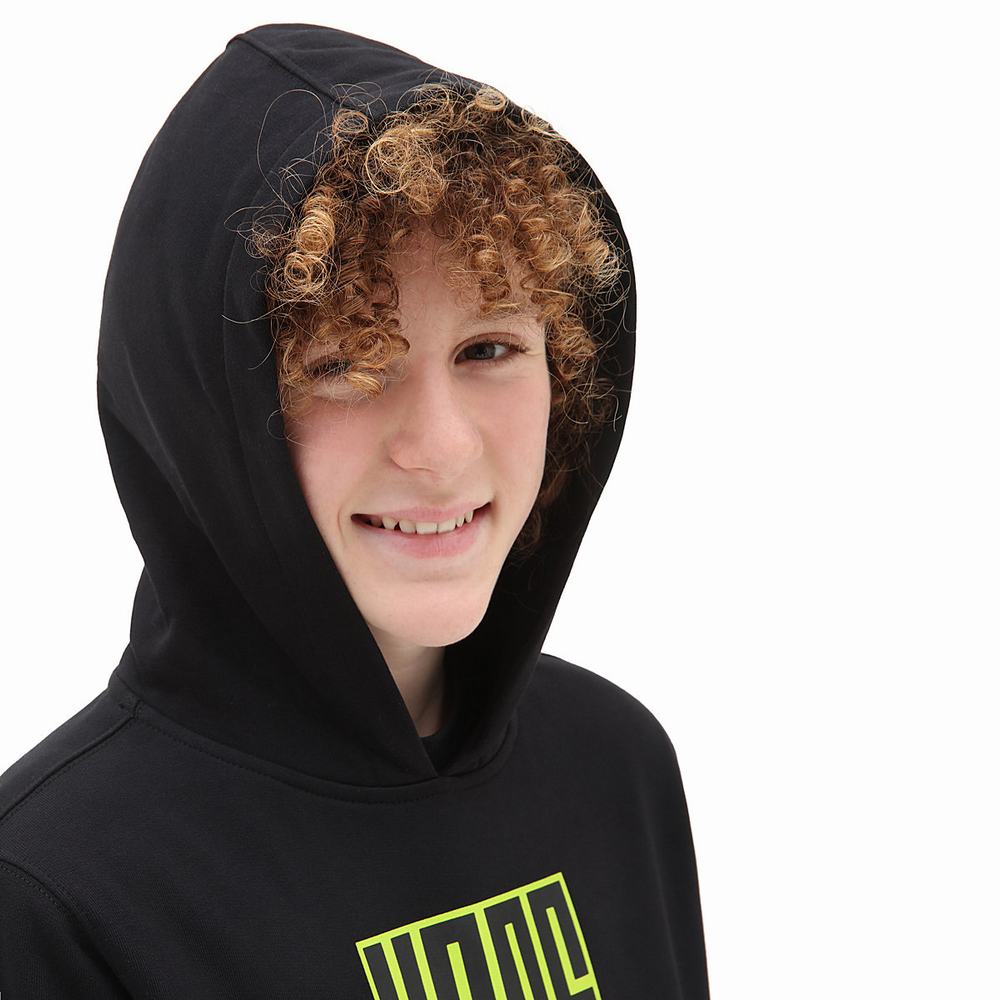 Kids' Vans Maze (8-14 years) Hoodie Black | USA39264