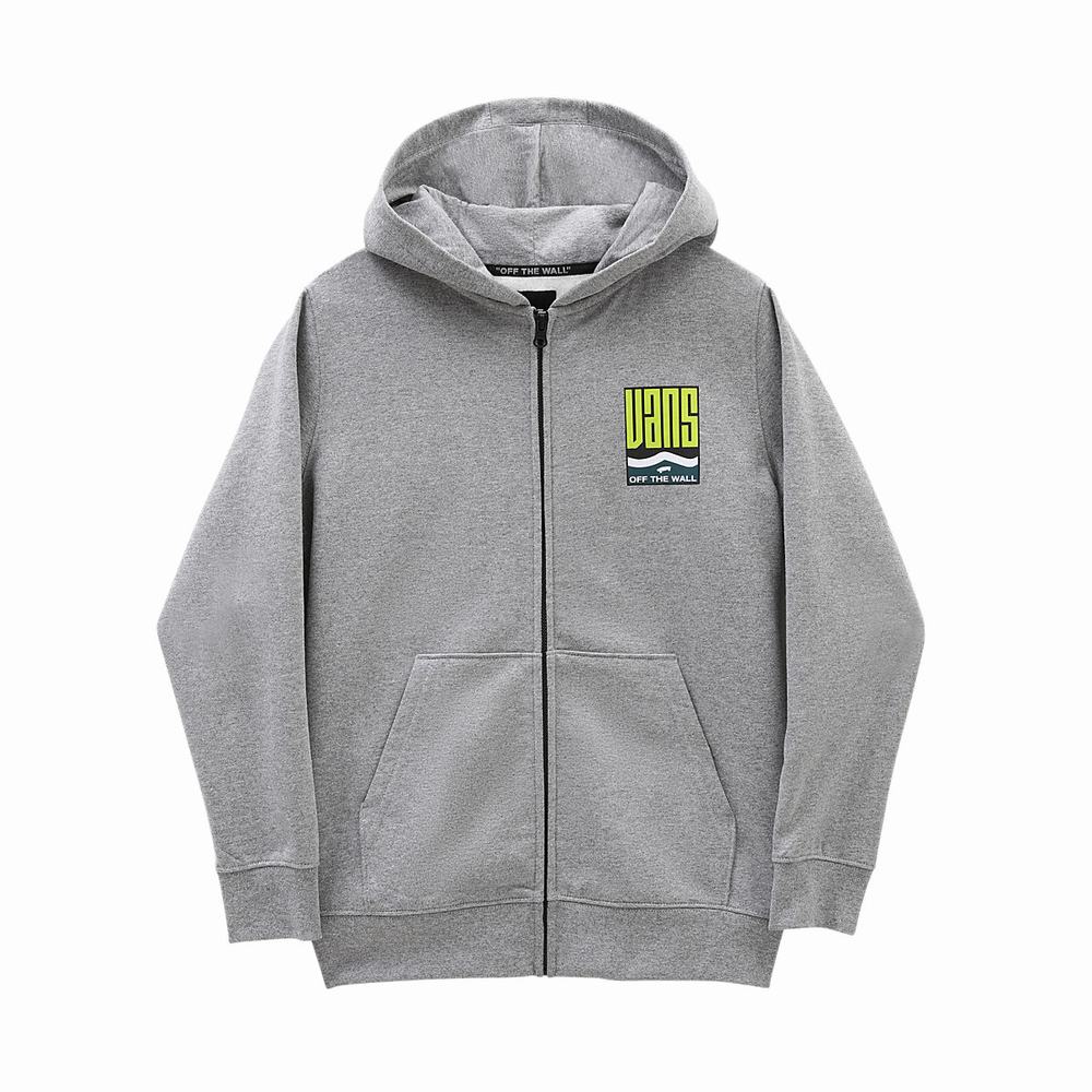 Kids' Vans Maze (8-14 years) Sweatshirts Grey | USA58310