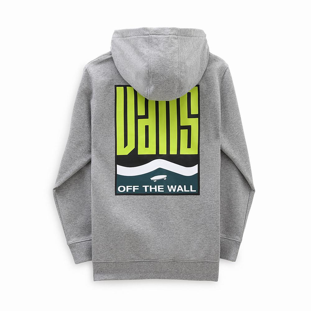 Kids' Vans Maze (8-14 years) Sweatshirts Grey | USA58310