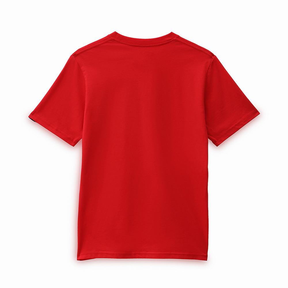 Kids' Vans Maze (8-14 years) T Shirts Red | USA24605