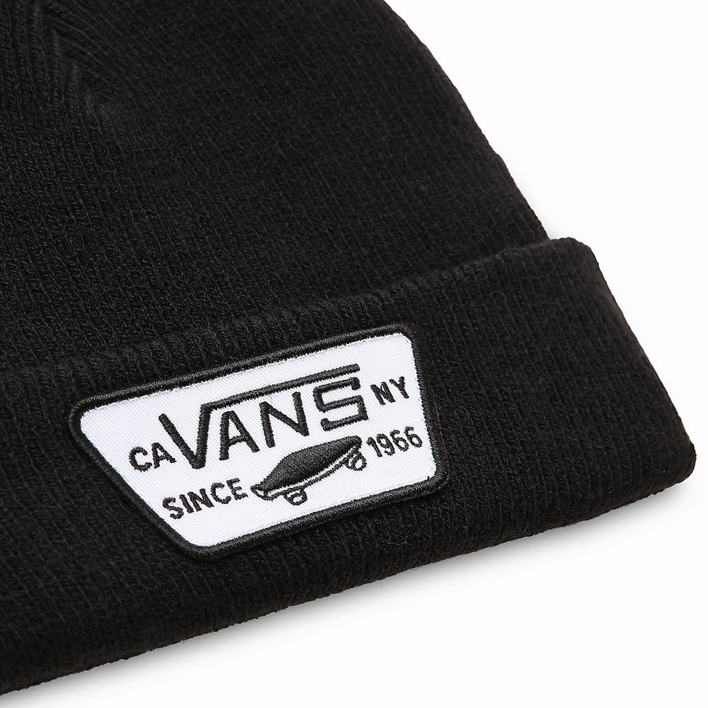 Kids' Vans Milford (8-14+ years) Beanie Black | USA30148