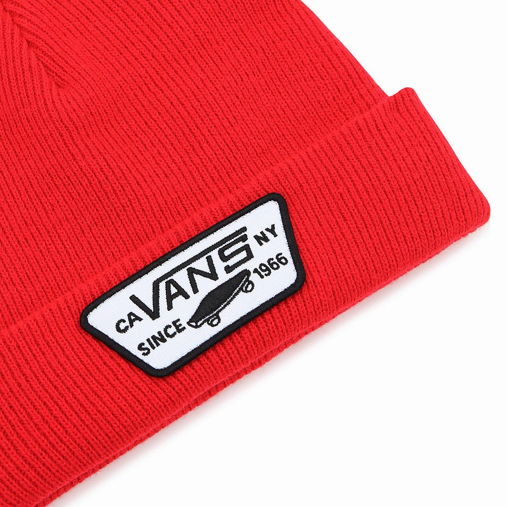 Kids' Vans Milford Beanie Red | USA45807