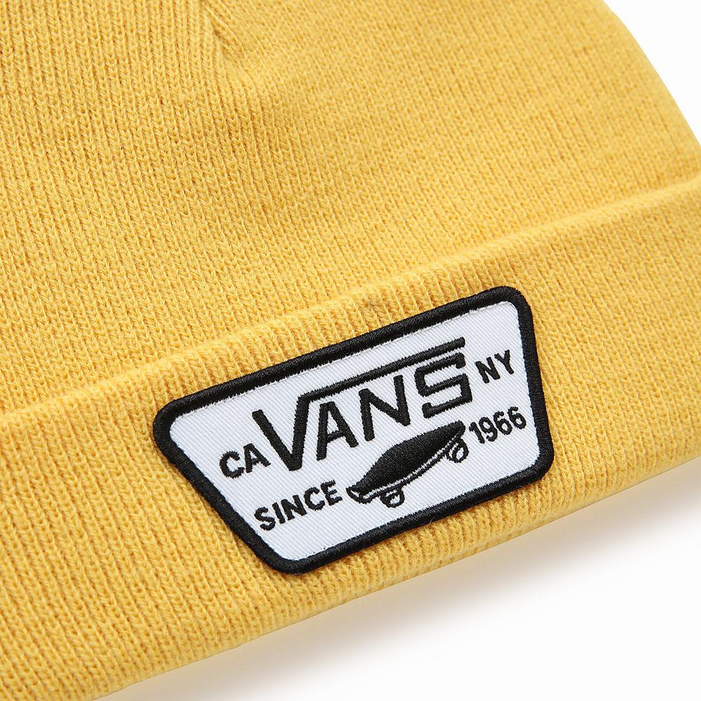 Kids' Vans Milford Beanie Yellow | USA40163