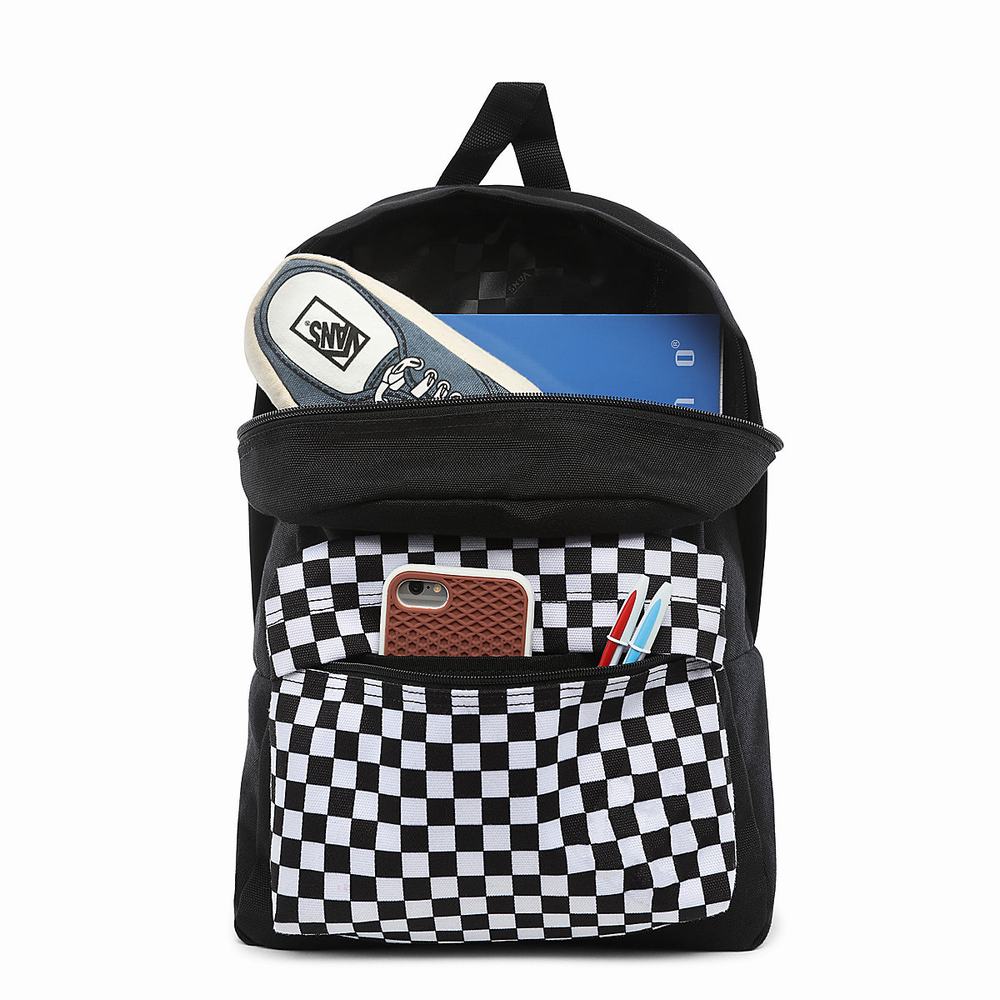 Kids' Vans New Skool Backpacks Black | USA67513