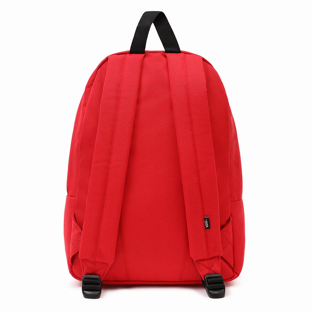 Kids' Vans New Skool Backpacks Blue / Red | USA58420