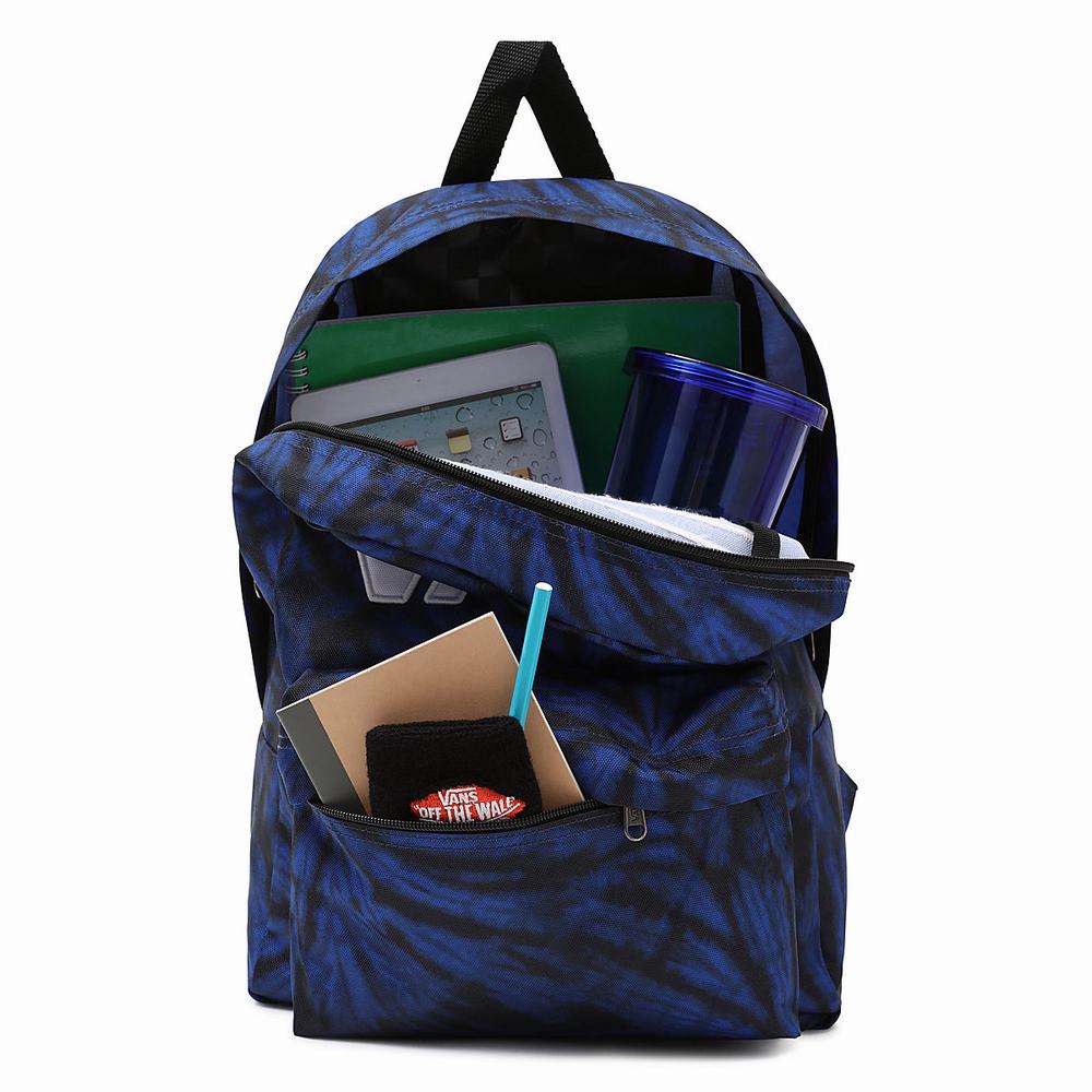 Kids' Vans New Skool Backpacks Blue | USA56320