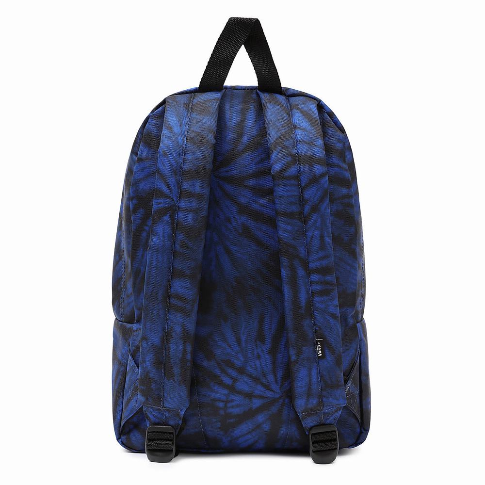 Kids' Vans New Skool Backpacks Blue | USA56320