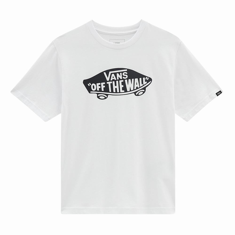 Kids' Vans OTW (8-14+ years) T Shirts White | USA57934