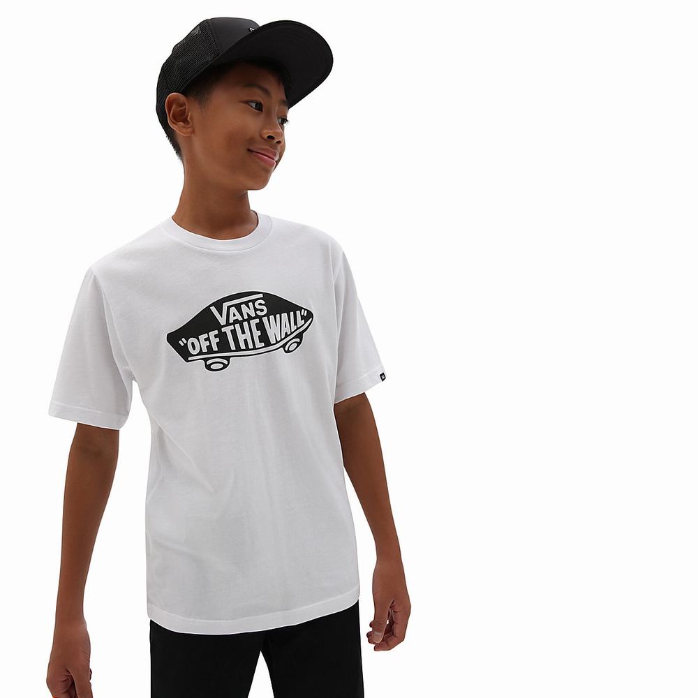 Kids\' Vans OTW (8-14+ years) T Shirts White | USA57934