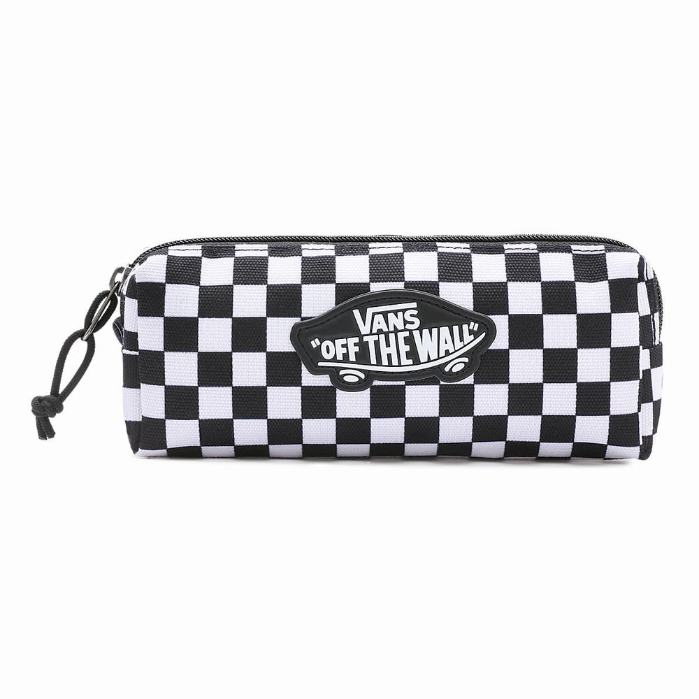 Kids\' Vans OTW Pencil Pouch Pouch Black / White | USA67315