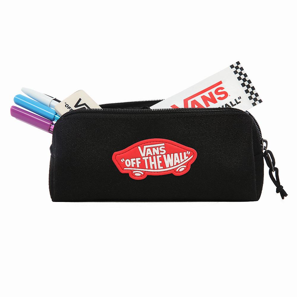 Kids' Vans OTW Pencil Pouch Pouch Black | USA70389