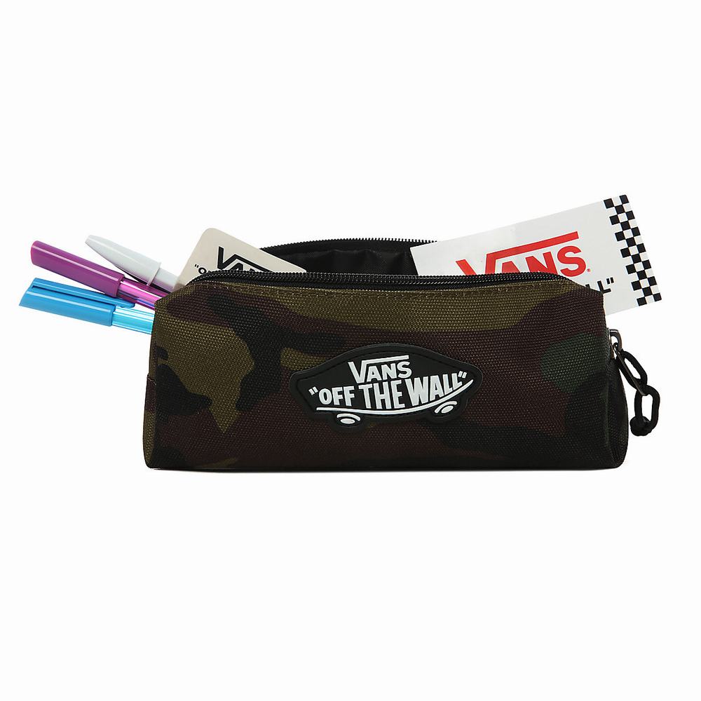 Kids' Vans OTW Pencil Pouch Pouch Green / Brown | USA49203