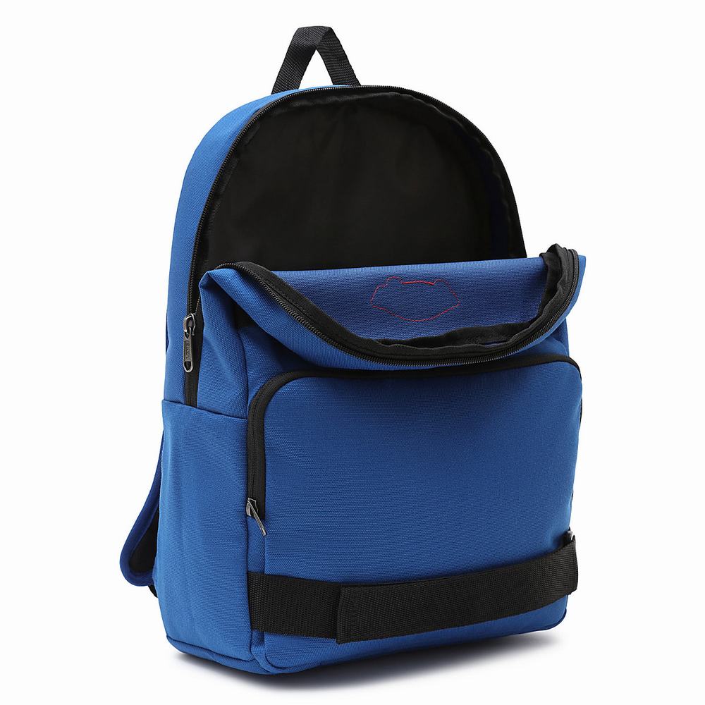 Kids' Vans OTW Skatepack Backpacks Blue | USA36782